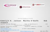 Applying Lean Principles to College Processes... and to e-Learning Development Tuesday, September 30, 2014 Kamaljit K. Jackson Martha O’Keefe Rob Stewart.
