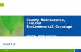0 Marsh County Reinsurance, Limited Environmental Coverage Raleigh, North Carolina November 15, 2011.