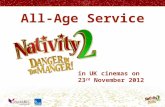 All-Age Service in UK cinemas on 23 rd November 2012.