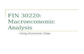 FIN 30220: Macroeconomic Analysis Using Economic Data.