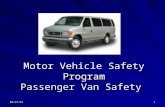 5/16/20151 Motor Vehicle Safety Program Passenger Van Safety
