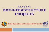 A Look At BOT-INFRASTRUCTURE PROJECTS Build-Operate-and-Transfer (BOT) Center.
