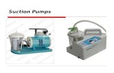 Suction Pumps. Topics  Principles of operation  Diagrams  Applications  Types of suction pumps  Safety  Operation  Preventive maintenance  Common.