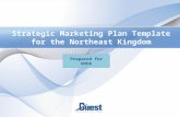 1 Strategic Marketing Plan Template for the Northeast Kingdom Prepared for NVDA.