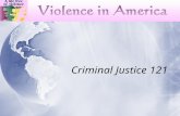 Criminal Justice 121. National Research Council Understanding Violence â€œ behaviors by individuals that intentionally threaten, attempt, or inflict physical