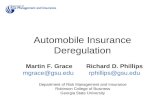 Automobile Insurance Deregulation Martin F. Grace mgrace@gsu.edu Richard D. Phillips rphillips@gsu.edu Department of Risk Management and Insurance Robinson.