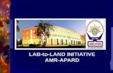 LAB-to-LAND INITIATIVE AMR-APARD. LAB –TO –LAND INITIATIVE  KEYCAP – Knowledgeable and Empowered community is the KEY to Community Development in Andhra.