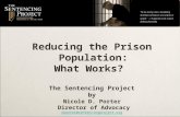 Reducing the Prison Population: What Works? The Sentencing Project by Nicole D. Porter Director of Advocacy nporter@sentencingproject.org.