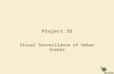 Project 35 Visual Surveillance of Urban Scenes. PROJECT 35: VISUAL SURVEILLANCE OF URBAN SCENES Principal Investigators David Clausi, Waterloo Geoffrey.