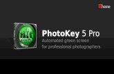 PhotoKey 5 Pro Automated green screen for professional photographers.