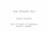 The Sleuth Kit Brian Carrier Set of tools to analyze device images.