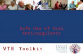 Chapter Eight Venous Disease Coalition Safe Use of Oral Anticoagulants VTE Toolkit.