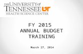 FY 2015 ANNUAL BUDGET TRAINING March 27, 2014. Important Dates To Remember Monday, April 14 th  Personnel Change Forms (PCFs) and Paper PIFs  Position.