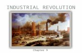 INDUSTRIAL REVOLUTION Chapter 9. VOCABULARY 1. Industrial Revolution 2. Enclosure 3. Crop rotation 4. Factors of production 5. Entrepreneur Chapter 9.
