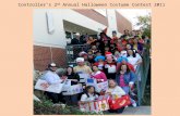 Controller’s 2 nd Annual Halloween Costume Contest 2011.