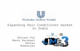 Expanding Hair Conditioner market in India Shivani Pal Mansi Baranwal Aditya Mukherjee.