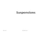 Suspensions 5/19/2015BA-FP-JU-C. suspensions A suspension: is a disperse system in which one substance (the disperse phase) is distributed in particulate