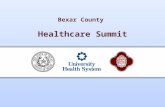 Bexar County Healthcare Summit. Texas Healthcare Financing Anne Dunkelberg, MPA Associate Director, Health and Wellness Center for Public Policy Priorities.