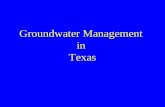 Groundwater Management in Texas. Common Law No Tort Liability—The East Case –No Wasting Water—Pleasanton v. Corpus Christi –No negligent pumping (that.