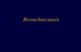 Bronchiectasis. Bronchiectasis is the term used to describe abnormal dilatation of the bronchi. It is usually acquired but may result from an underlying.
