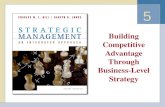 5 Building Competitive Advantage Through Business-Level Strategy.