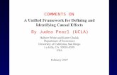 COMMENTS ON By Judea Pearl (UCLA). notation 1990’s Artificial Intelligence Hoover.