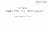 Bureau Maatwerk bij Terugkeer ERI return project.