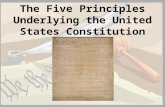 The Five Principles Underlying the United States Constitution.