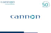 Introduction Cannon Overview Our Service Ordering Methods Customer Service Logistics and Distribution Account Management Case Study Our Promise Price.
