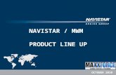 NAVISTAR / MWM PRODUCT LINE UP OCTOBER 2010. VEHICULAR ENGINES 2.