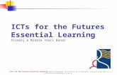 ICTs for the Futures Essential Learning - Russell Phillipson, Policy Oficer ICT & Curriculum, Phone 8226 4314, email: phillipson.russell@saugov.sa.gov.au.