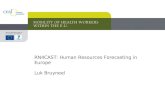 RN4CAST: Human Resources Forecasting in Europe Luk Bruyneel.