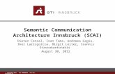 Www.sti-innsbruck.at © Copyright 2012 STI INNSBRUCK  Semantic Communication Architecture Innsbruck (SCAI) Dieter Fensel, Ioan Toma,