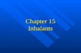 Chapter 15 Inhalants. Inhalants ïƒ Volatile substances ïƒ Introduced via lungs ïƒ Intoxicating; euphorigenic