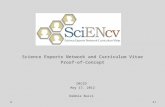 Science Experts Network and Curriculum Vitae Proof-of-Concept ORCID May 17, 2012 Debbie Bucci 1.