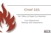 Chief 101 NC Office of State Fire Marshal Fire Department Ratings and Inspections.