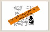 INSET IDEA: CROSS-CURRICULAR SPEED DATING. Speed dating – cross curricular Names and faces Looking for ‘educational / subject-based’ connections Obvious.