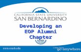 Developing an EOP Alumni Chapter. Presenters: Carolyn A. Stevens Matt Markin.