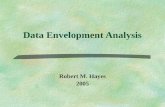 Data Envelopment Analysis Robert M. Hayes 2005. Overview §IntroductionIntroduction §Data Envelopment AnalysisData Envelopment Analysis §DEA ModelsDEA.