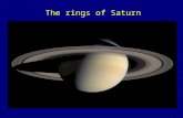The rings of Saturn. Another word on plasma, the “fourth state of matter” Demo.
