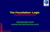 The Foundation: Logic Conditional Statements Muhammad Arief download dari http://arief.ismy.web.id http://arief.ismy.web.id.