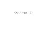 Op-Amps (2). Non-Inverting Amplifier Design Problem Design a non-inverting op-amp with a gain of 6. What is the approximate power supply if Vin must.