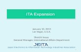 ITA Expansion Japan Electronics & Information Technology Industries Association 1 January 10, 2013 Las Vegas, U.S.A. Shoichi Inoue General Manager, International.