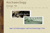 The Bible & Archaeology Group 56 .