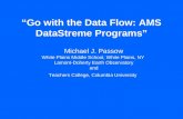 “Go with the Data Flow: AMS DataStreme Programs” Michael J. Passow White Plains Middle School, White Plains, NY Lamont-Doherty Earth Observatory and Teachers.