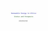 Renewable Energy in Africa Status and Prospects AFREPREN/FWD