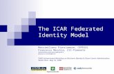 The ICAR Federated Identity Model Massimiliano Pianciamore, CEFRIEL Francesco Meschia, CSI-Piemonte massimiliano.pianciamore@cefriel.it francesco.meschia@csi.it.