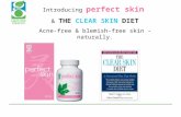Introducing perfect skin & THE CLEAR SKIN DIET Acne-free & blemish-free skin - naturally