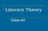 Literary Theory Class #4. Michel Foucault (1926-1984)
