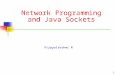 1 Network Programming and Java Sockets Vijayalakshmi R.
